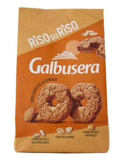 GALBUSERA RISO SURISO CROCCANTEZZA AI CEREALI GR 290