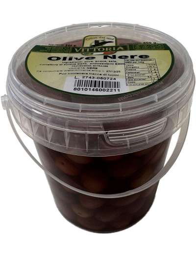 VITTORIA OLIVE NERE BUSTA GR 500