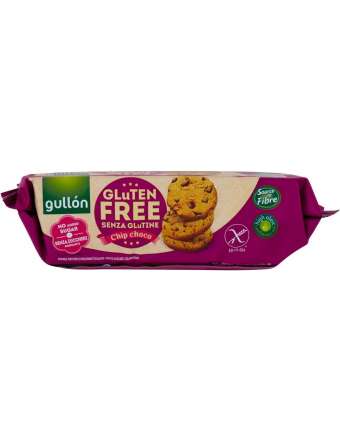 GULLON CHOCO CHIPS SENZA GLUTINE E SENZA ZUCCHERI GR 130