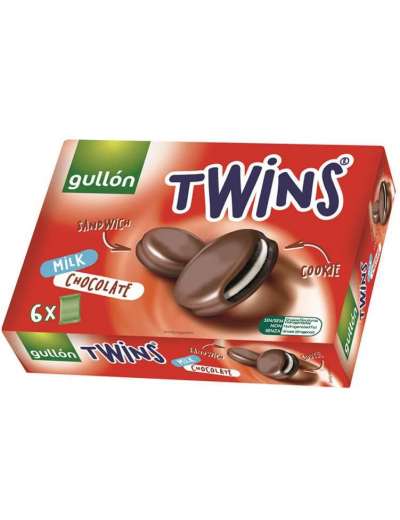 GULLON TWINS RICOPERTO AL CIOCC GR 252