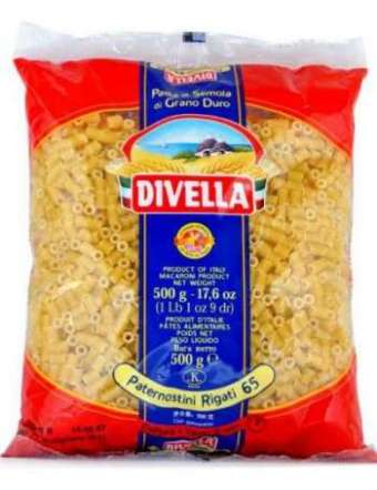 DIVELLA PATERNOSTINI RIGATI N.65 GR 500