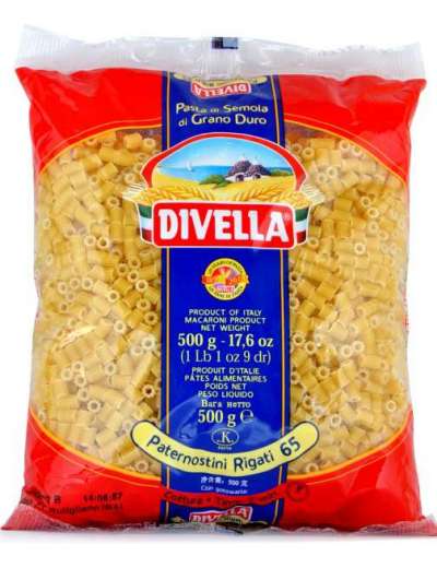 DIVELLA PATERNOSTINI RIGATI N.65 GR 500