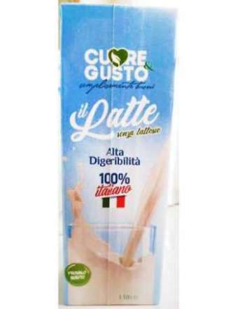 CUORE GUSTO LATTE SENZA LATTOSIO ITALIANO LT 1