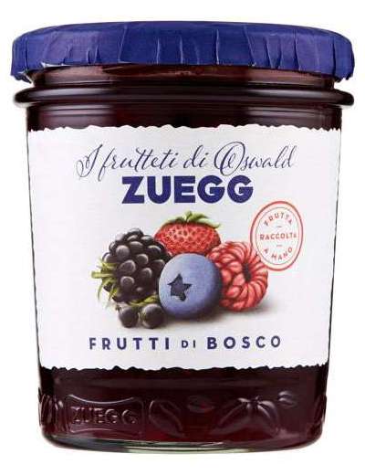 ZUEGG CONFETTURA FRUTTI DI BOSCO GR 320