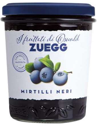 ZUEGG CONFETTURA MIRTILLI GR 320