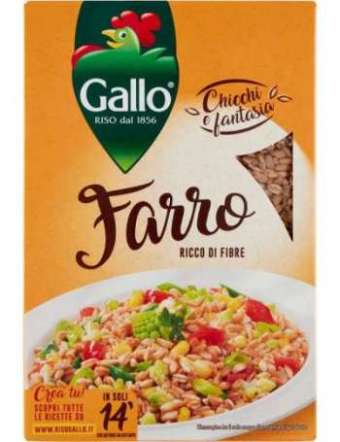 RISO GALLO FARRO PERLATO GR 400