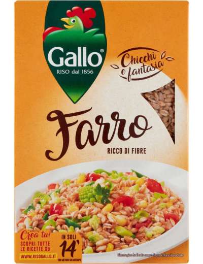 RISO GALLO FARRO PERLATO GR 400