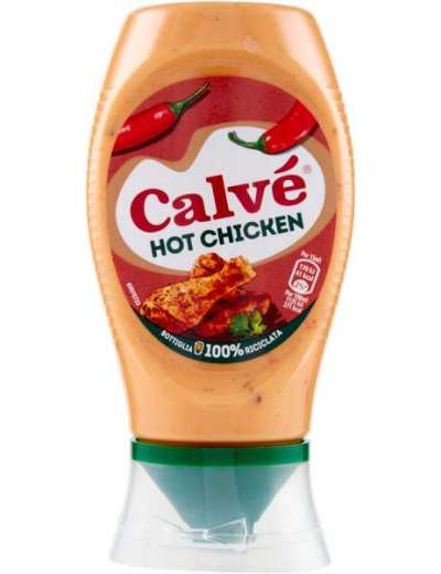 CALVE SALSA HOT CHICKEN TOP DOWN GR 250