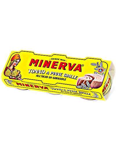 MINERVA TONNO OLIO GIRASOLE GR 70 X 3