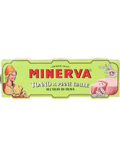 MINERVA TONNO OLIO OLIVA GR 70 X 3