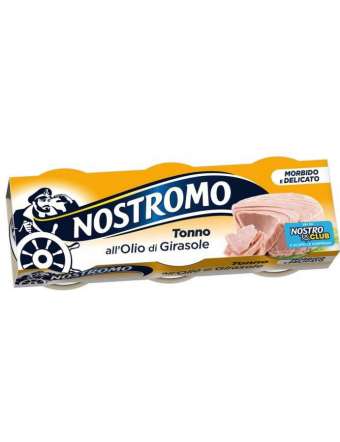 NOSTROMO TONNO 0.GIRASOLE GR 70 X 3