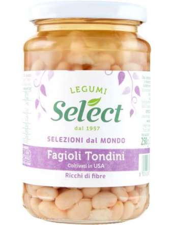 SELECT FAGIOLI TONDINI LESS. VETRO GR 360
