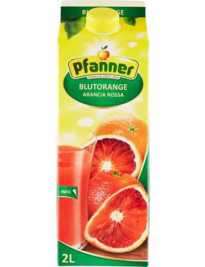 PFANNER SUCCO ARANCIA ROSSA LT 2