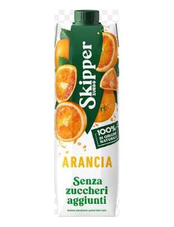 SKIPPER ARANCIA SENZA ZUCCHERI LT 1