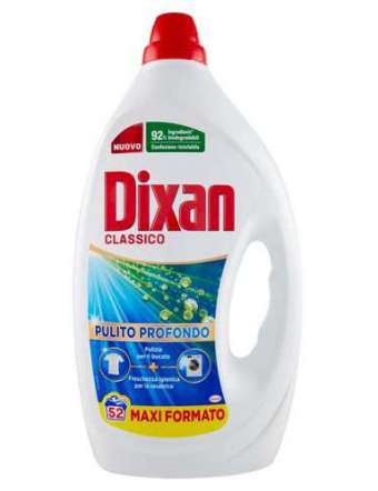 DIXAN LAVATRICE LIQUIDO BLU 52 LAVAGGI