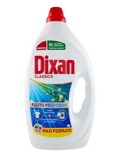 DIXAN LAVATRICE LIQUIDO BLU 52 LAVAGGI
