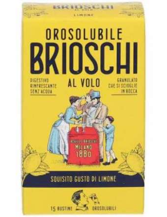 BRIOSCHI BUSTINE LIMONE 15 PZ DA GR 1