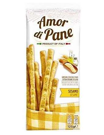 AMOR DI PANE GRISSINI SESAMO GR 125