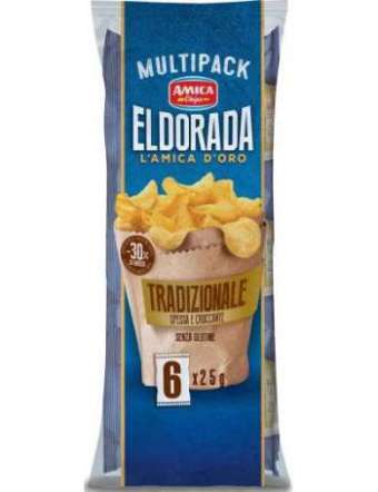 AMICA CHIPS PATATINA ELDORADA MPK GR 25X6
