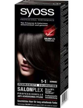 SYOSS BY PALETTE COLORE NERO 20 1-1
