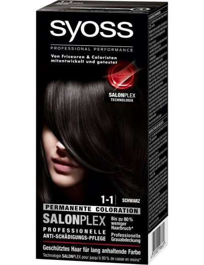 SYOSS BY PALETTE COLORE NERO 20 1-1