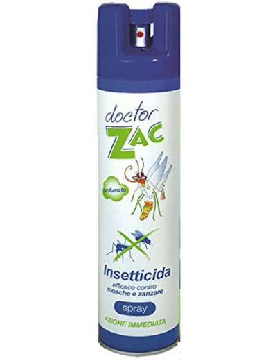 DOCTOR ZAC SPRAY MOSCHE E ZANZARE ALL'APERTO ML 400