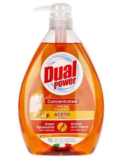 DUAL POWER PIATTI GEL CONC ACETO 1000 ML
