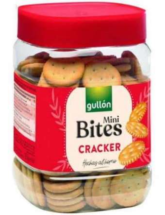 GULLON MINI BITES CRACKERS BARATTOLO GR 250