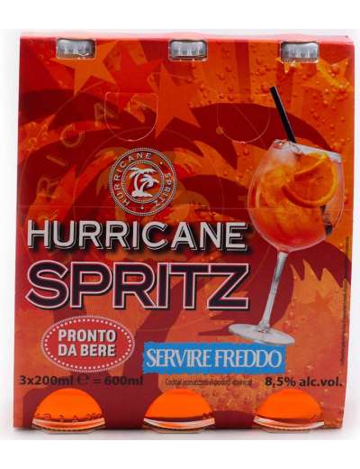 HURRICANE SPRITZ PRONTO DA BERE 3X200 ML