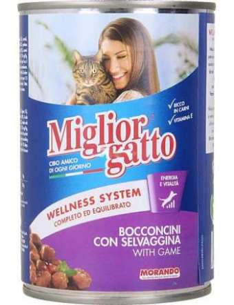 MIGLIORGATTO BOCC. SELVAGGINA GR 400