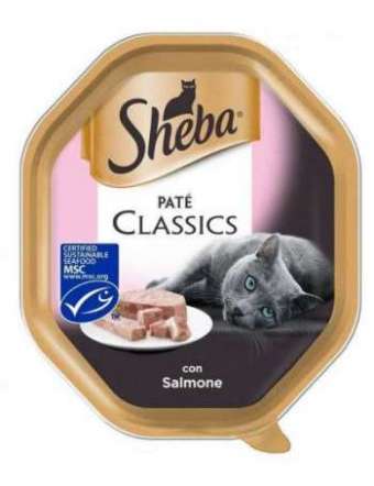 SHEBA FLEXI PATE' CLASSIC SALMONE GR 85