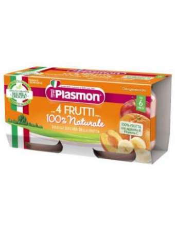 PLASMONO OMO 4 FRUTTI GR 80X2