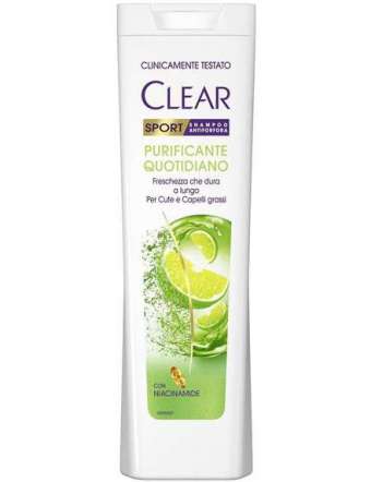 CLEAR SHAMPOO SPORT PURIFICANTE 225 ML