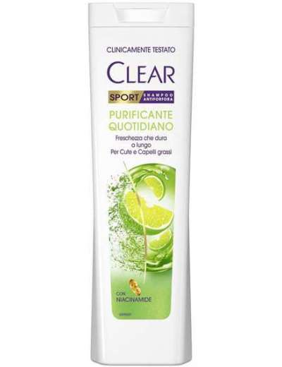CLEAR SHAMPOO SPORT PURIFICANTE 225 ML