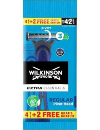 WILKINSON EXTRA TRILAMA ESSENTIALS 4+2