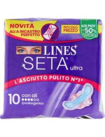 LINES SETA ULTRA ALI X 10 PZ