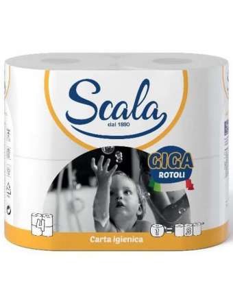 SCALA GIGA CARTA IGIENICA 4 ROTOLI