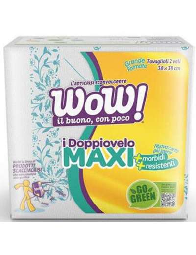WOW TOVAGLIOLO MAXI 2 V 38X38 PZ 43