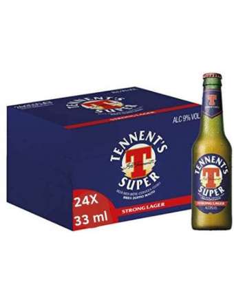 BIRRA TENNENT'S SUPER CL 33 X 24 BT