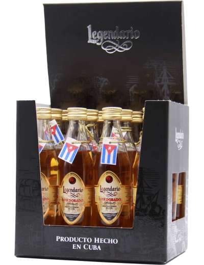 LEGENDARIO MIGNON RON DORADO CL 5 X 12 BT