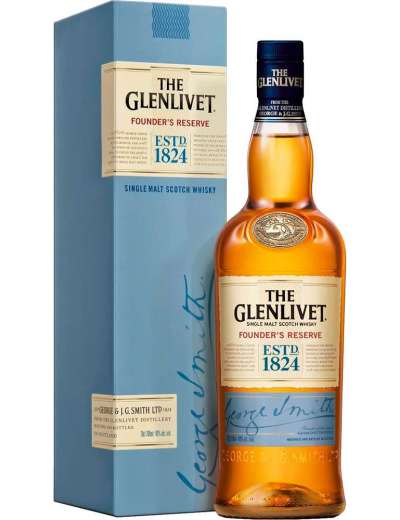 WHISKY THE GLENLIVET FOUNDER'S RES CL 70