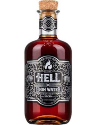 RUM HELL OR HIGH WATER SPICED 38 CL 70