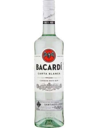 RUM BACARDI CARTA BLANCA 38% CL 70