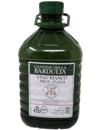 BARDULIA VINO BIANCO PET LT 3
