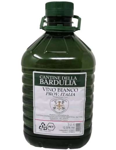 BARDULIA VINO BIANCO PET LT 3