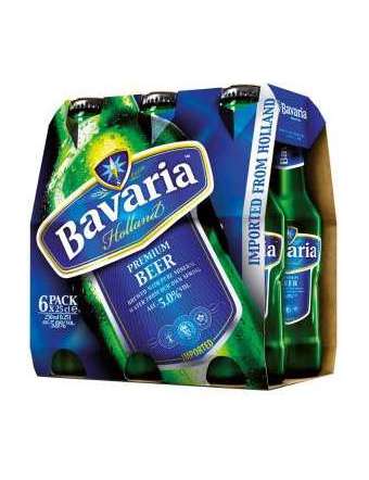 BAVARIA BIRRA PREMIUM 25 CL X 6