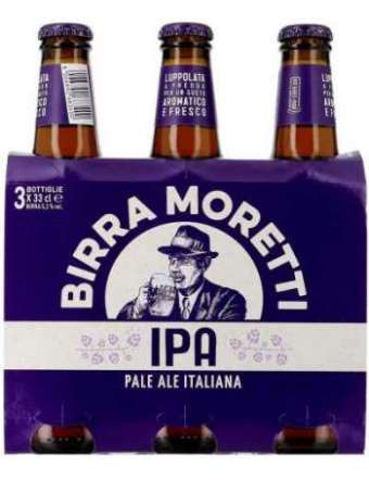 MORETTI BIRRA IPA CL33X3
