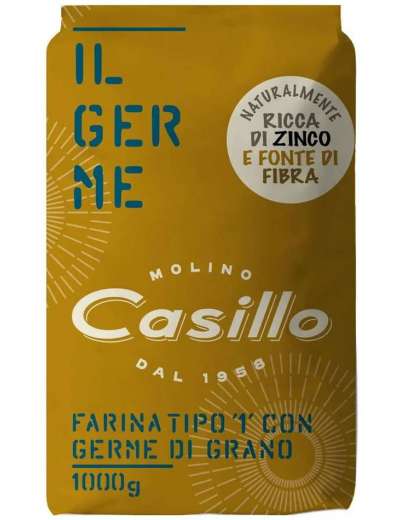 CASILLO FARINA GERME GRANO KG 1