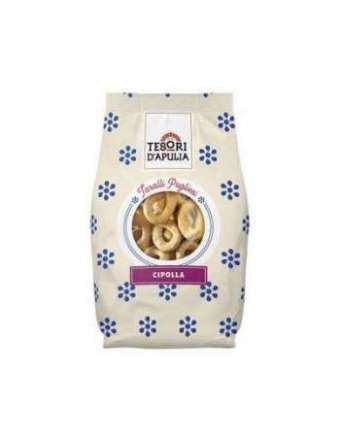 TESORI D'APULIA TARALLI CIPOLLA GR 400