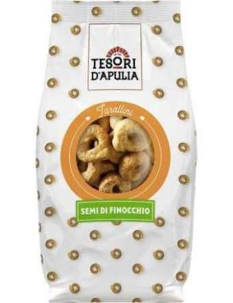 TESORI D'APULIA TARALLI FINOCCHIO GR 400